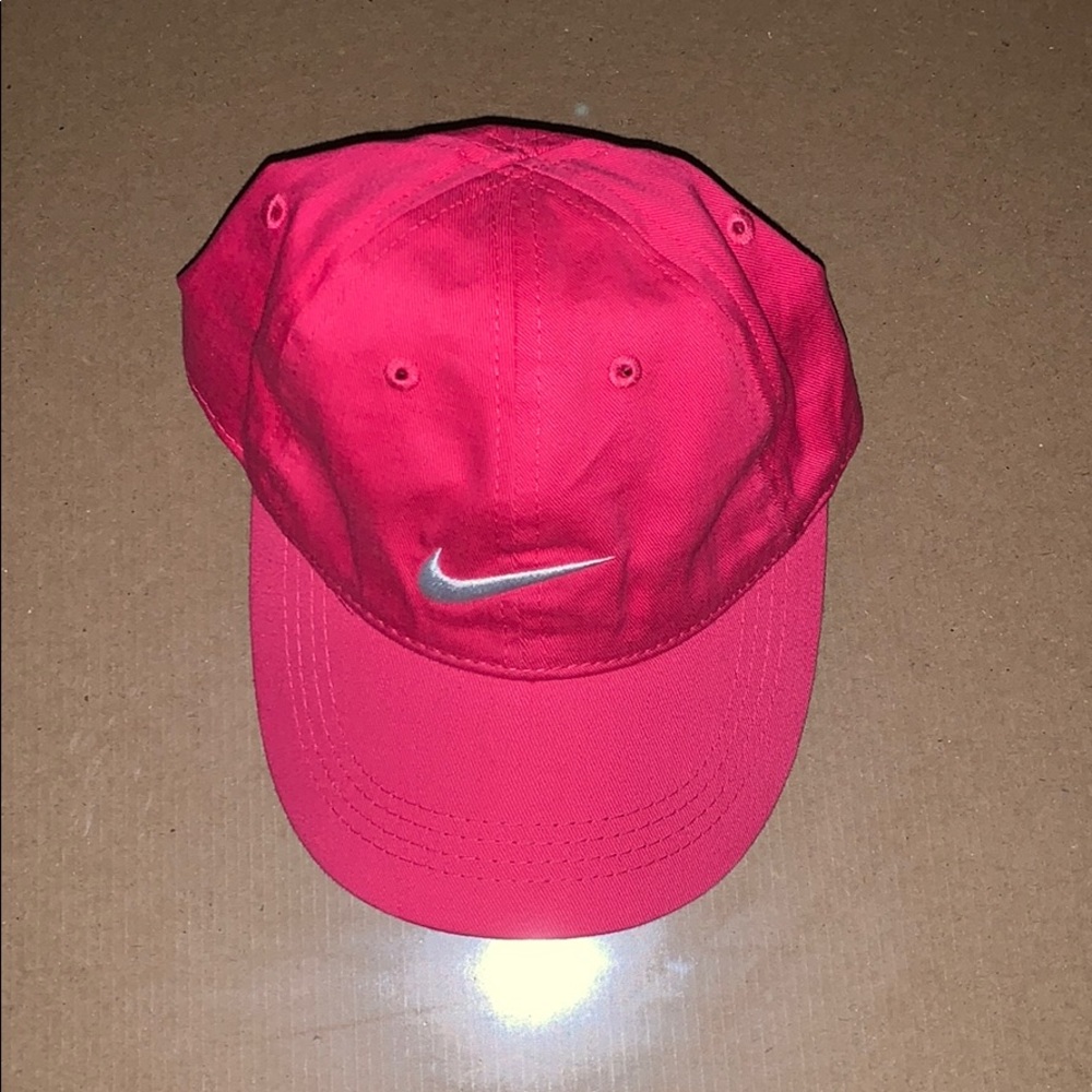 Nike check Pink hat
